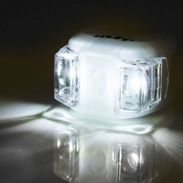 НАБОР ВЕЛОСИПЕДНЫХ ФАР METEOR FLEX, белый, 2 шт.