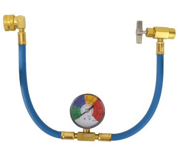 PRZEWOD Z MANOMETREM DO NAPELNIANIA R134-A