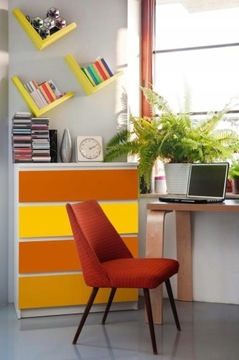 Самоклеящийся мебельный шпон Matt Yellow 200-0895 рулон