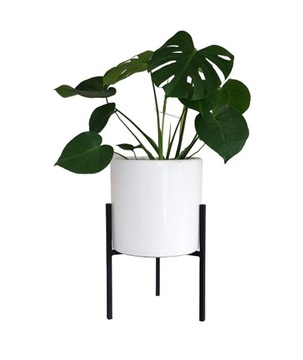 KWIETNIK METALOWY STOJAK NA ROŚLINY CZARNY DWUSTRONNY LOFT PRODUKT POLSKI!!