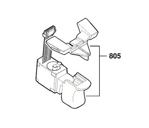 BOSCH WŁĄCZNIK DO GSR 18V-50 GSR 18V-55 WYŁĄCZNIK GSB 18V-50 GSB 18V-55