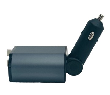 Быстрое автомобильное зарядное устройство | 100Вт 3А | USB-C | 4в1 | + ПОВОДОК