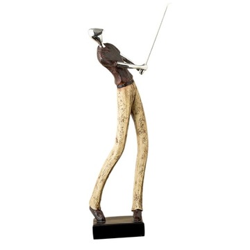 Statuetka Modern Man Golfer Dekoracyjna figurka do