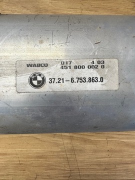 BMW E53 X5 67538630 ZAVĚŠENÍ BATERIE TLAK