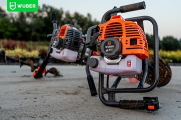 WIERTNICA ŚWIDER SPALINOWY DO GLEBY ZIEMI OTWORÓW 6,7KM + PRZEDŁUŻKA 50CM