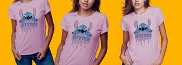 KOSZULKA DAMSKA KOBIECA T-SHIRT STITCH STICH L PREZENT JAKOŚĆ