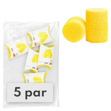Zatyczki Stopery do uszu 3M Ear Classic 5 par