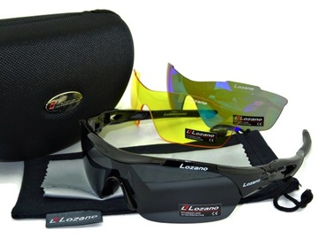OKULARY do JAZDY SAMOCHODEM Lozano POLARYZACYJNE PRZECIWSŁONECZNE MĘSKIE