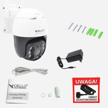 Kamera obrotowa IP WIFI zewnętrzna 3Mp 5X ZOOM Z12 JAKOŚĆ SUPER HD + GRATIS