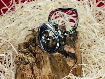 Зеркало карманное с ГРАВИРОВКОЙ, ПОДАРОК ​​ДЕВУШКЕ