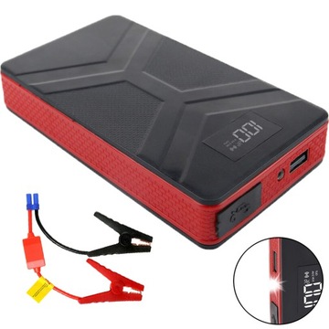 BOOSTER JUMP STARTER ROZRUCH POWERBANK WZMACNIACZ AKUMULATORA 30000mAh