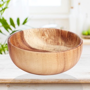 Кухонный деревянный контейнер для фруктового супа, салата, 20x7,5 см, 9I