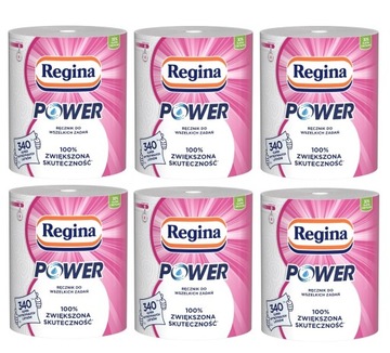 REGINA ręcznik papierowy POWER uniwersalny 6 szt