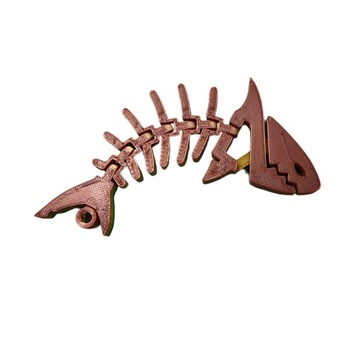 БРЕЛОК-КУЛОН FLEXI SHARK ЦВЕТ РАДУГА KEYRAMBIT TIKTOK