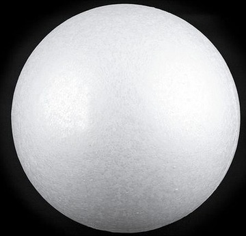 Kula styropianowa śr. 10 cm