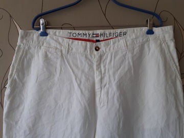 TOMMY HILFIGER-SUPER SPODNIE 40/34 SM