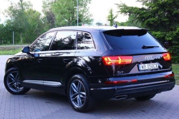 Audi Q7 II SUV 3.0 TDI 272KM 2016 Audi Q7 3.0 TDI 272KM Quattro S-Line Salon PL Bezwypadkowy Serwis Piekne A, zdjęcie 4