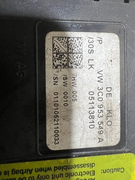 МОДУЛЬ ПЕРЕКЛЮЧАТЕЛЯ УГЛА ПОРУЛЯ VW AUDI B6