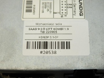 РАДИОУСИЛИТЕЛЬ SAAB 9-3 II LIFT 12777286