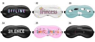 Повязка на глаз Маска для сна Глаза Пончики Пончики