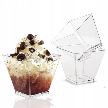 ДЕСЕРТНАЯ ЧАШКА Чашки SNACK Square Dessert 120мл 24шт
