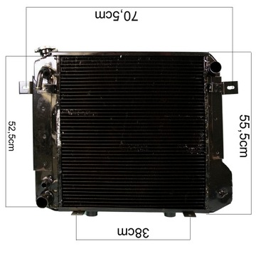 CHŁODNICA WODY HC HANGCHA 4-5T SERIA R PERKINS
