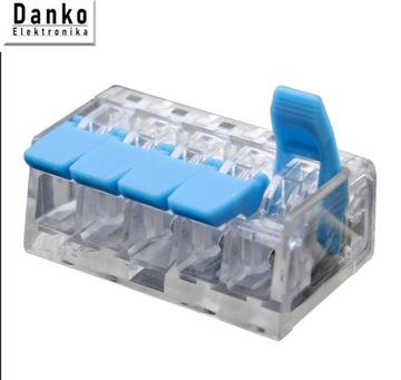SZYBKOZŁĄCZKA złączka elektryczna kostka linka 5P