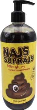 NAJS SZAJS NICE KUPA SHIT POO SUPRAJS ŻEL DO MYCIA CIAŁA 500 ml PREZENT