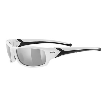 UVEX Okulary SPORTSTYLE 211 Pola biało - czarne