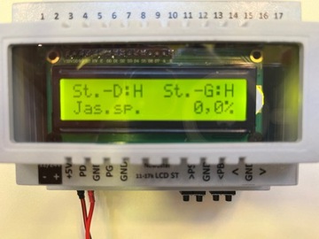 ЛЕСТНИЧНЫЙ КОНТРОЛЛЕР Светодиодное освещение лестницы 11-17k LCD ST множество типов датчиков