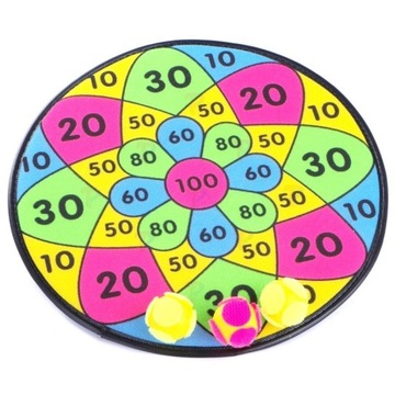 ИГРА ДАРТС С БЕЗОПАСНЫМ ДАРТСОМ НА ЗАЛИПУЧКЕ + 3 ШАРА