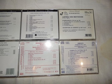 Пакет из 8 компакт-дисков Классика Sinfonien Londoner Festival Sibelius Concerti Gala