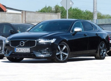 Volvo S90 II Sedan 2.0 D3 150KM 2020 Volvo S90 R-Design Kraj. nappa 4xPamięć ACC Keyles Blis Kamera Pilot Assist