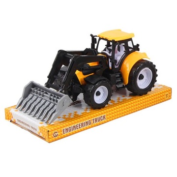 TRAKTOR BUDOWLANY ZABAWKA DLA CHŁOPCA DZIECI