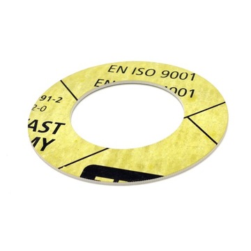 USZCZELKA KLINGERYTOWA KOŁNIERZOWA PŁASKA DN1100 PN16 1228x1120mm, gr. 2mm