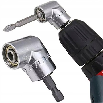 ADAPTER KĄTOWY NASADKA UCHWYT WKRĘTARA KOŃCÓWK HEX