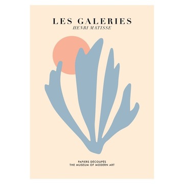 Plakat 50x70 Henri Matisse Pastele01