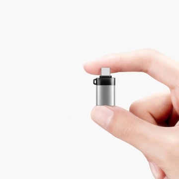 Brelok Przejściówka Adapter OTG USB-C na USB 3.0