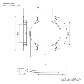 Подвесной унитаз без смыва с функцией биде