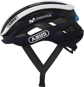 Kask rowerowy Abus AirBreaker Movistar Team 22 r. 59-61 cm POWYSTAWOWY