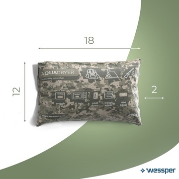 WESSPER MOISTURE ABSORBER для автомобилей, возобновляемый