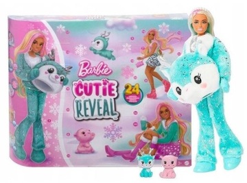 LALKA BARBIE CUTIE REVEAL KALENDARZ ADWENTOWY 2023 MATTEL