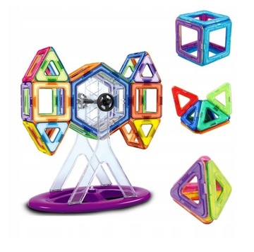 НАБОР ОБРАЗОВАТЕЛЬНЫХ МАГНИТНЫХ БЛОКОВ ИЗ 76 ЭЛ ПАНЕЛЕЙ