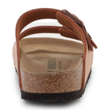 Klapki Damskie Birkenstock 1025046 ARIZONA BFBC NARROW Brązowe 40