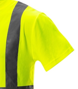 ФУТБОЛКА с предупреждением Светоотражающая РАБОЧАЯ ФУТБОЛКА ЖЕЛТАЯ OHS NEO 81-732 размер XXL