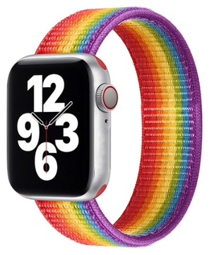 СПОРТИВНЫЙ РЕМЕШОК ДЛЯ APPLE WATCH 42, 44, 45, 49 ММ НЕЙЛОН SPORT PRIDE