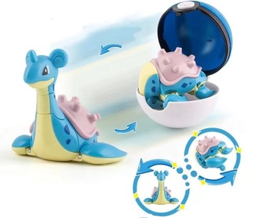Zabawka figurka Pokemon Lapras z piłką