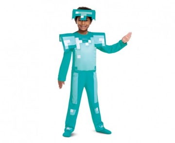 Костюм Minecraft Armor, алмазная броня S 4-6 лет.