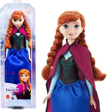 LALKA KRAINA LODU ANNA W UBRANKU FROZEN BAJKA FILM DISNEY ZABAWKA PREZNET