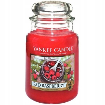 YANKEE CANDLE Red Raspberry świeca zapachowa 623g